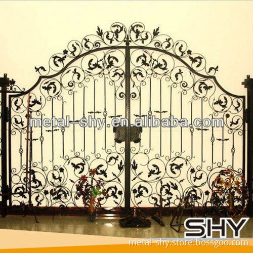 outdoor main gate wrought iron gate design